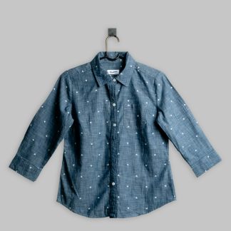 6D51Qi Men's Long Sleeve Oxford Shirt — Regular Fit Button-Down